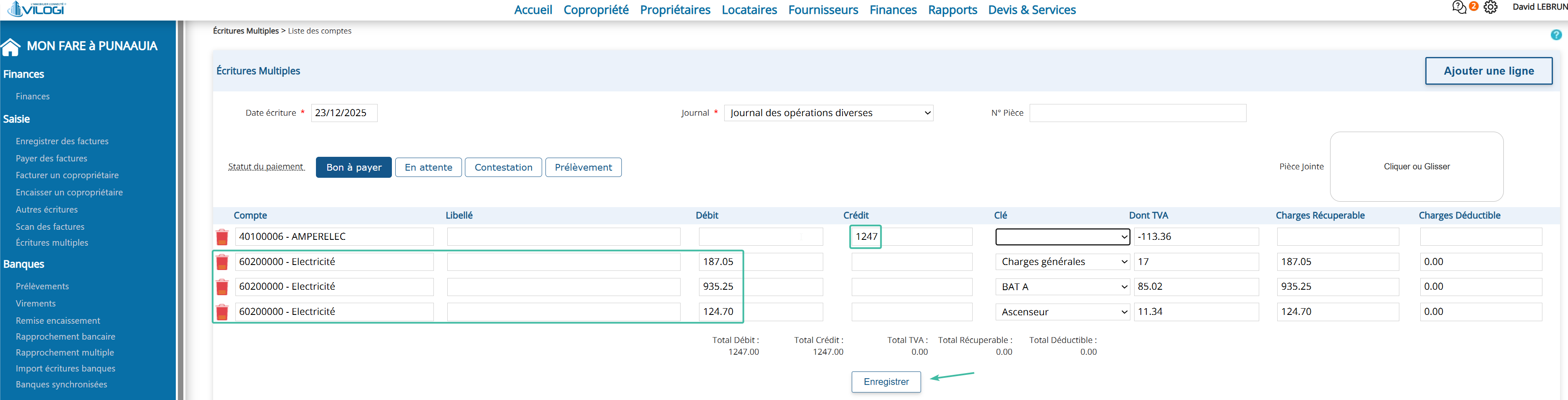 Finaliser l enregistrement Tutoriel logiciel immobilier pour syndics et administrateurs de biens
